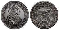 talar 1668, Hall, srebro 28.70 g, moneta czyszcz