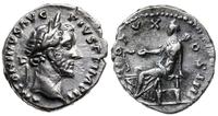 denar 156-157, Rzym, Aw: Głowa cesarza w prawo, 
