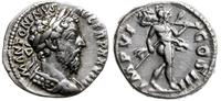 denar 173-174, Rzym, Aw: Popiersie cesarza w pra