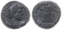 follis 367-375, Siscia, Aw: Popiersie cesarza w 