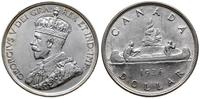 1 dolar 1936, Canoe, srebro, ryski w tle na awer