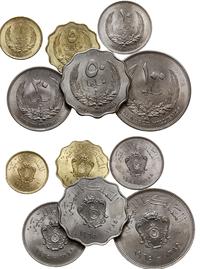 zestaw monet obiegowych z roku 1965, mosiądz i m