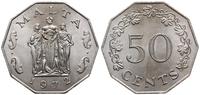 Malta, 50 centów, 1972