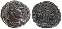follis 332-333, Arles, Aw: Popiersie cesarza w p