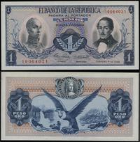 1 peso 1.02.1968, numeracja 19064021, piękne, Pi