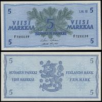 5 marek 1963, seria F, numeracja 7253159, piękne
