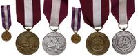 medal srebrny i brązowy ZA DŁUGOLETNIĄ SŁUŻBĘ (X