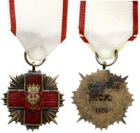 Odznaka Honorowa PCK IV stopnia, na stronie głów