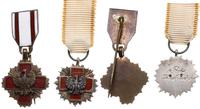 Polska, miniaturki Srebrnej Odznaki Honorowej PCK Zasłudze i Brązowej Odznaki Honorowej PCK