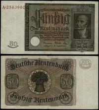 50 marek (Rentenmark) 6.07.1934, seria A 2563960