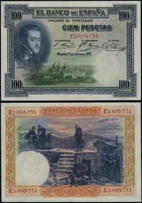 10 peset 1.07.1925, seria E, numeracja 1805731, 