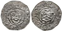 denar ok. 1060-1080, Aw: Głowa brodatego mężczyz