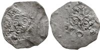 denar przed 1050, Aw: Popiersie trzy-czwarte w l
