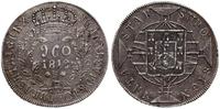 960  reis 1818 R, Rio de Janeiro, srebro 26.90 g