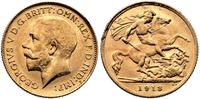 1/2 funta 1913, złoto 3.99 g