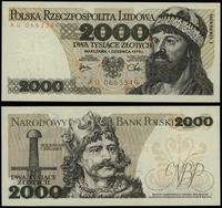 2.000 złotych 1.06.1979, seria AU, numeracja 066