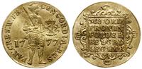 dukat 1777, złoto 3.51 g, nieznacznie gięty, Del