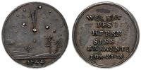 Śląsk, medal z 1744 roku z kometą Klinkenberga - de Chéseaux’a