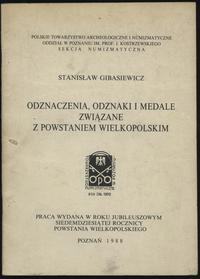 zestaw 5 książek o odznaczeniach, Stanisław Giba