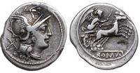 Republika Rzymska, denar, 157-156 pne