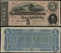 5 dolarów 17.02.1864, IV seria - B, numeracja 65