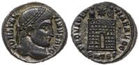 follis 326-328, Tesaloniki, Aw: głowa cesarza w 