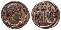 follis 330-335, Antiochia, Aw: popiersie cesarza