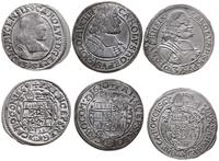 Austria, zestaw: 3 x 3 krajcary, 1669, 1670, 1695