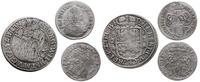 Prusy Książęce 1525-1657, zestaw 3 monet mennicy Królewiec