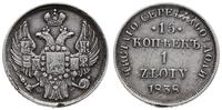 Polska, 15 kopiejek = 1 złoty, 1838 MW