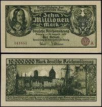 Wolne Miasto Gdańsk 1920-1939, 10 milionów marek, 31.08.1923
