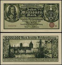 Wolne Miasto Gdańsk 1920-1939, 10 milionów marek, 31.08.1923