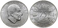 25 szylingów 1962, Wiedeń, Anton Bruckner, srebr