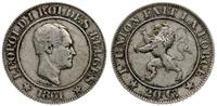 Belgia, 20 centimes, 1861