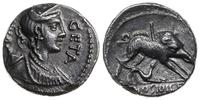 denar 68 pne, Rzym, Aw: Popiersie Diany z łukiem
