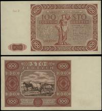 100 złotych 15.07.1947, seria D 5912700, złamane