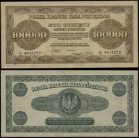100.000 marek polskich 30.08.1923, seria G 49122