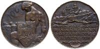 medal Oswobodzenie Krakowa 1918, medal sygnowany
