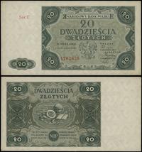 20 złotych 15.07.1947, seria C 4702828, minimaln