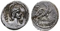 denar 67 pne, Rzym, AW: Popiersie z atrybutami I