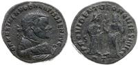 follis 305, Rzym, Aw: popiersie cesarza w wieńcu