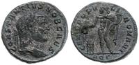 denar 299, Aquileia, Aw: Popiersie cesarza w wie