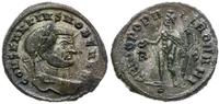 follis 296-297, Rzym, Aw: Popiersie cesarza w wi
