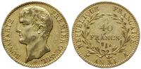 40 franków AN XI (1803), Paryż, złoto 12.86 g, u