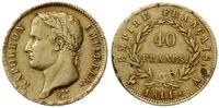 40 franków 1811 A, Paryż, złoto 12.84 g, moneta 