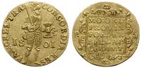 dukat 1801, Utrecht, złoto 3.42 g, Purmer Ut91, 