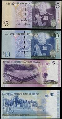 Tonga, zestaw: 5 i 10 dolarów, 2009