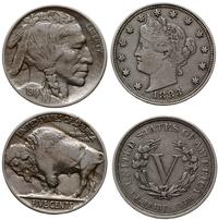 zestaw 2 x 5 centów, Filadelfia, 5 centów 1883 -