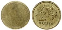 2 grosze, Royal Mint, destrukt - wybity tylko re