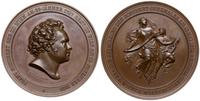 Franciszek Schubert 1872, sygnowany medal autors